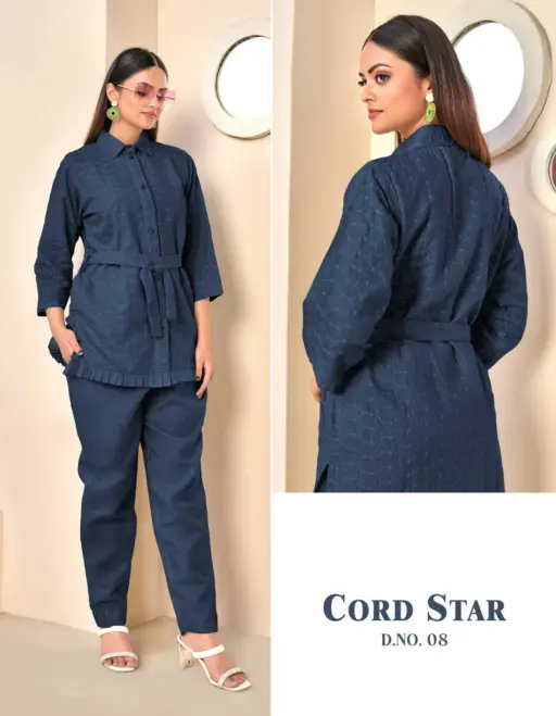 Tunic Cord Star Chikankari Collection - Image 9