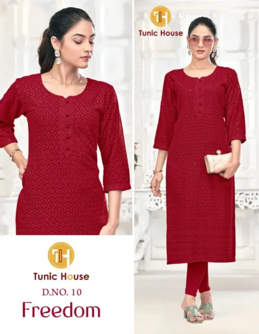 Tunic Freedom Chikankari Collection - Image 3