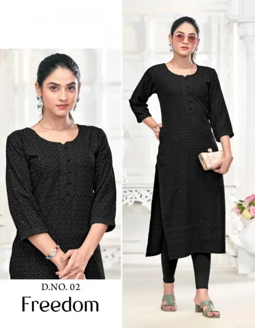 Tunic Freedom Chikankari Collection - Image 4