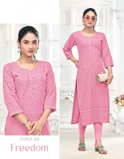 Tunic Freedom Chikankari Collection - Image 7
