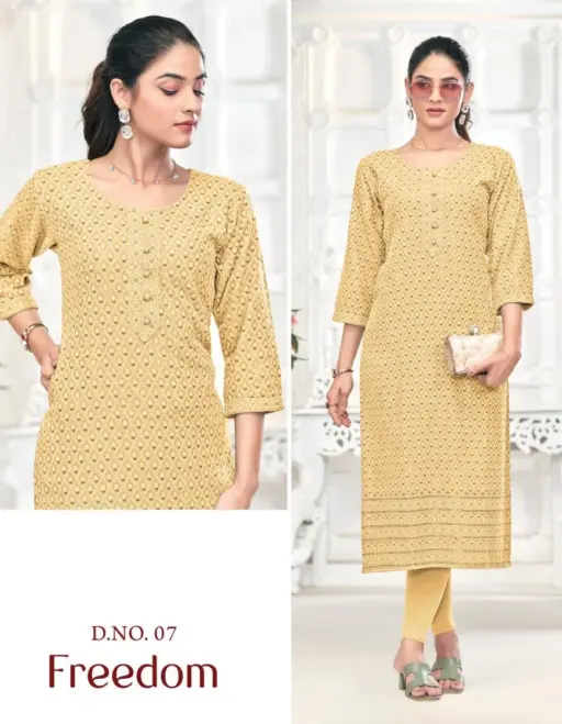 Tunic Freedom Chikankari Collection - Image 8