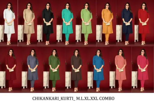 Tunic Lucknowi Lining Chikankari Collection - Image 2