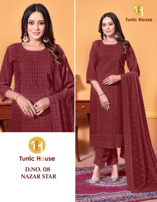 Tunic Nazar Star Chikankari Collection