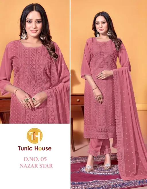 Tunic Nazar Star Chikankari Collection - Image 6