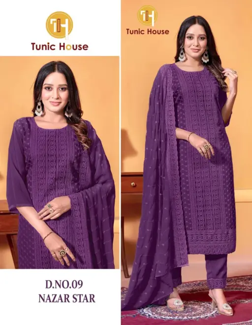 Tunic Nazar Star Chikankari Collection - Image 8