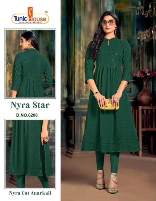Tunic Nyra Star Chikankari Collection - Image 4