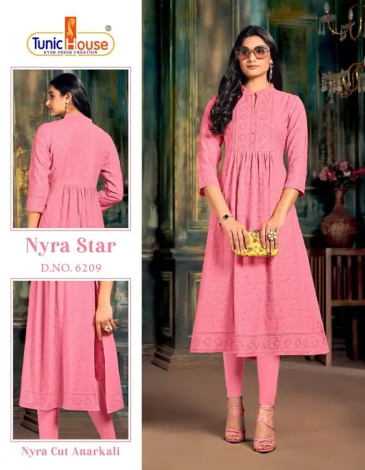 Tunic Nyra Star Chikankari Collection - Image 5
