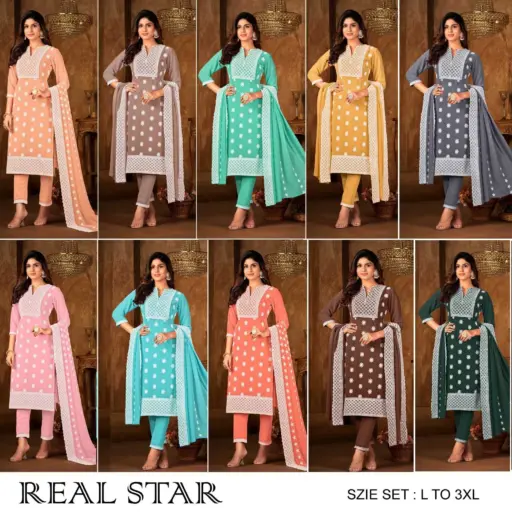 Tunic Real Star Chikankari Collection - Image 3