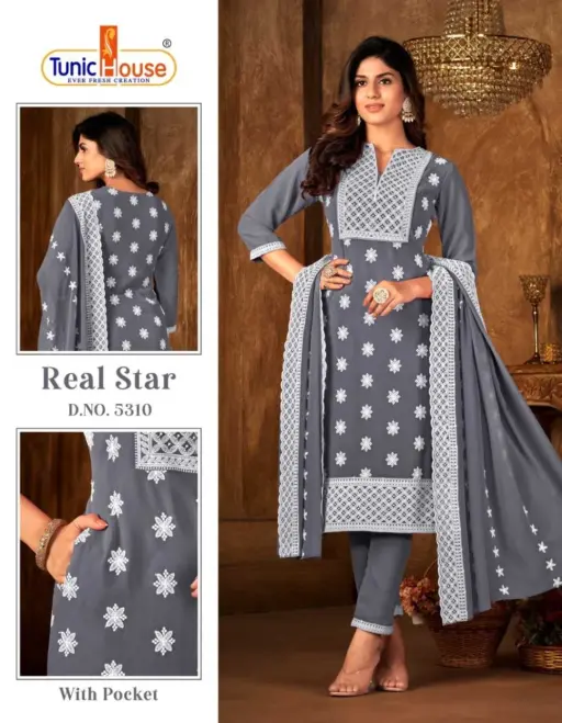 Tunic Real Star Chikankari Collection - Image 6