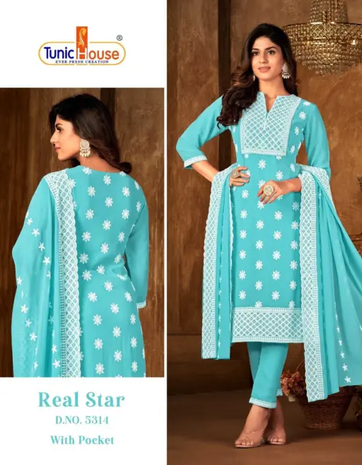 Tunic Real Star Chikankari Collection - Image 8
