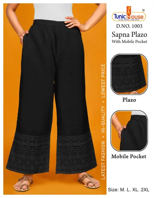 Tunic Sapna Plazo Chikankari Collection - Image 4