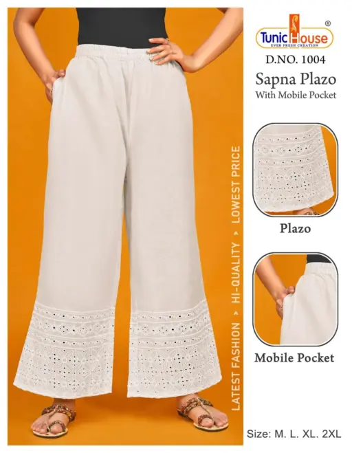 Tunic Sapna Plazo Chikankari Collection - Image 5