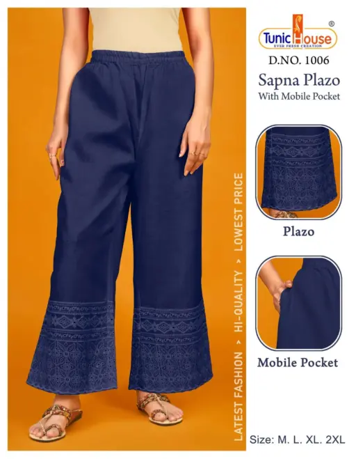 Tunic Sapna Plazo Chikankari Collection - Image 7