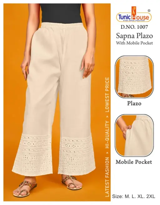 Tunic Sapna Plazo Chikankari Collection - Image 8