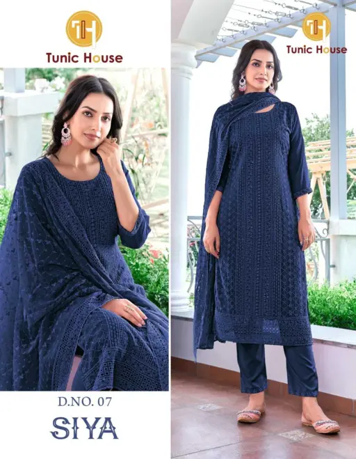 Tunic Siya Chikankari Collection - Image 4