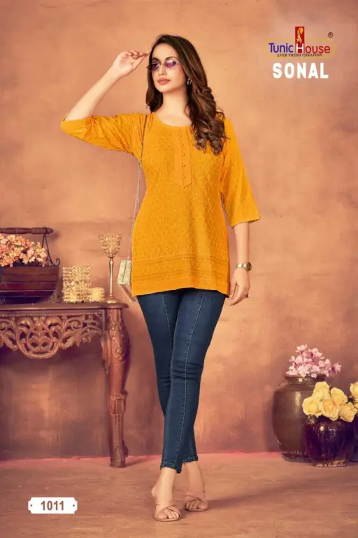 Tunic Sonal Chikankari Collection