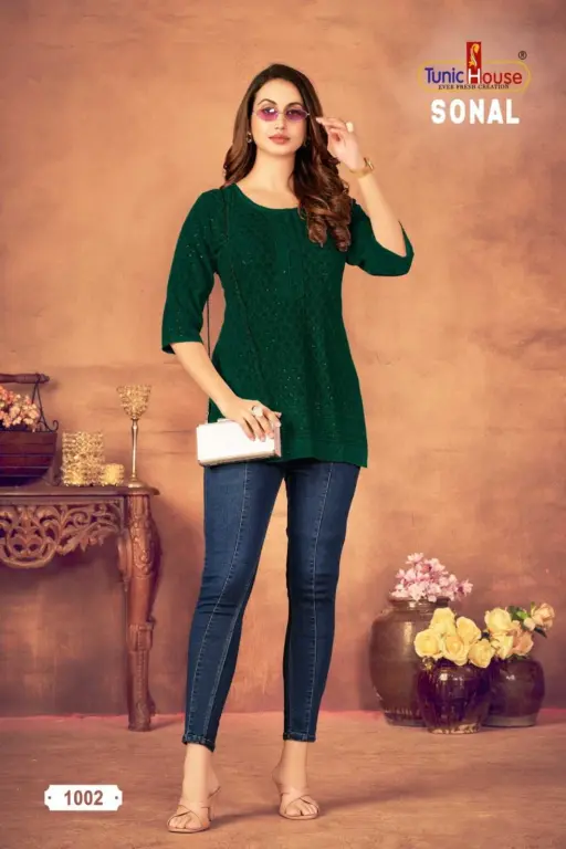 Tunic Sonal Chikankari Collection - Image 12