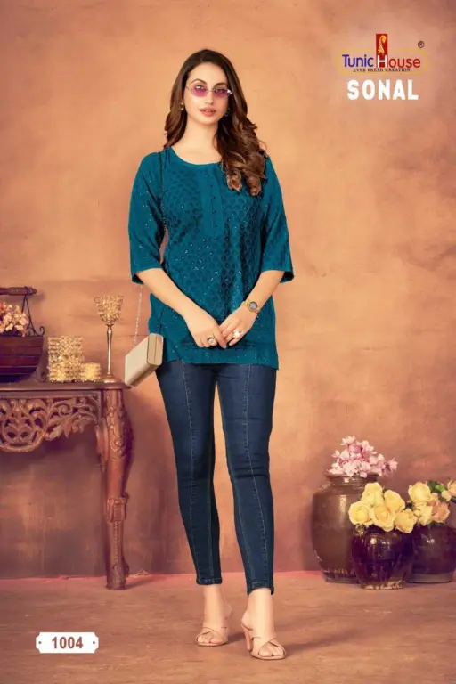 Tunic Sonal Chikankari Collection - Image 13