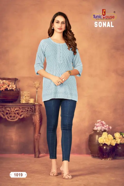 Tunic Sonal Chikankari Collection - Image 6