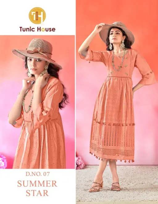 Tunic Summer Star Chikankari Collection - Image 5