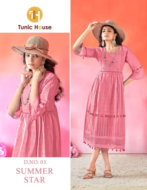 Tunic Summer Star Chikankari Collection - Image 7