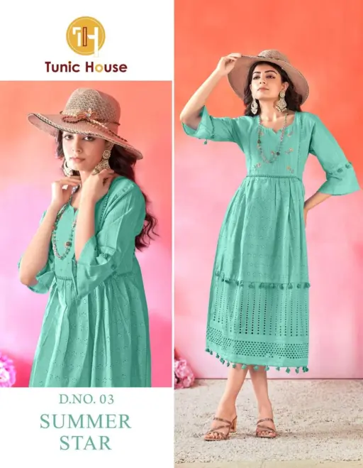 Tunic Summer Star Chikankari Collection - Image 9