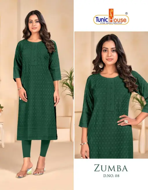 Tunic Zumba Chikankari Collection - Image 2