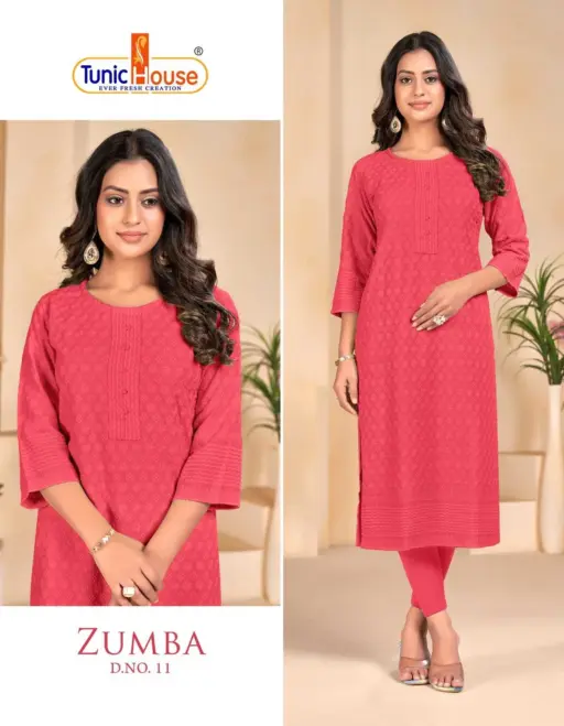 Tunic Zumba Chikankari Collection - Image 3
