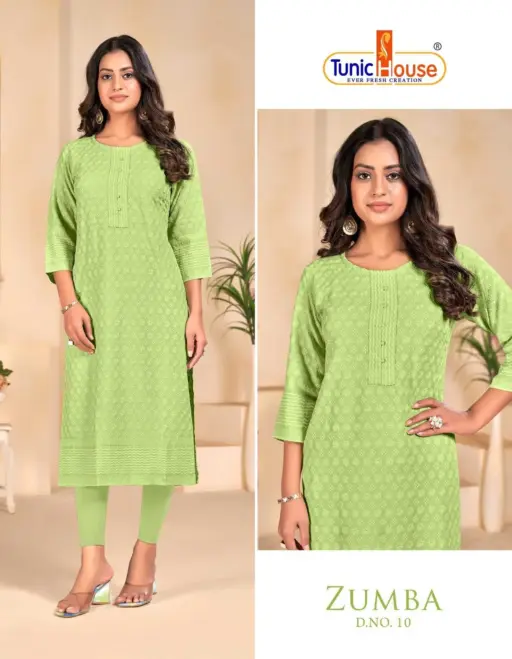 Tunic Zumba Chikankari Collection - Image 4