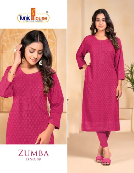 Tunic Zumba Chikankari Collection - Image 5