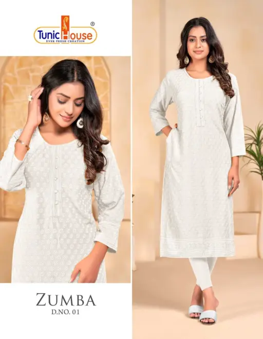 Tunic Zumba Chikankari Collection - Image 9