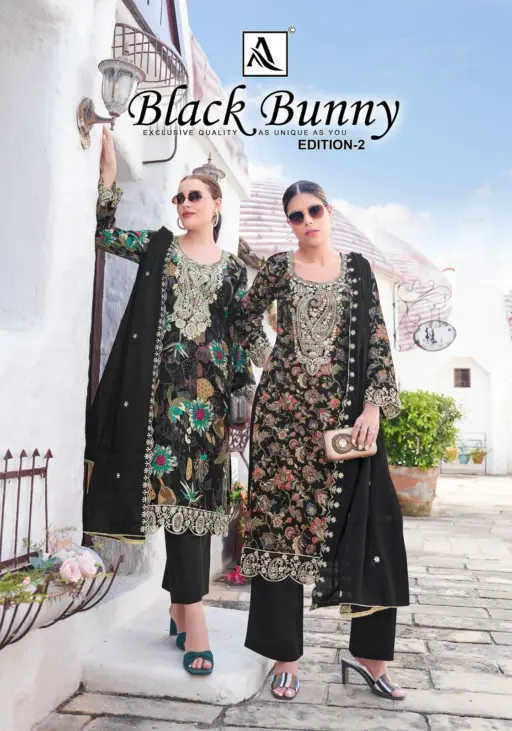 Alok Suit Black Bunny 2