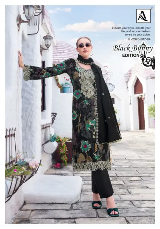 Alok Suit Black Bunny 2 - Image 6
