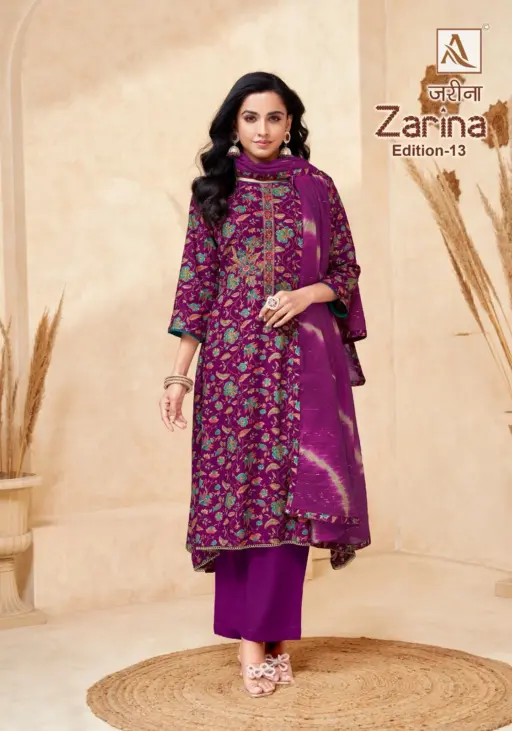 Alok Suit Zarina 13 - Image 9