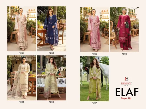 Deepsy Elaf Luxury Super Hit Lawn - Image 9