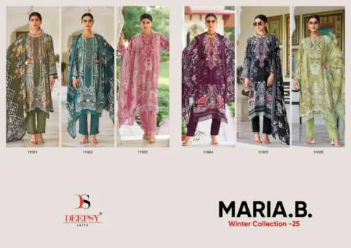 Deepsy Maria B Winter Collection -25 Suits - Image 8