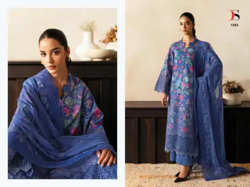 Deepsy Rungrez Chikankari 25 - Image 2