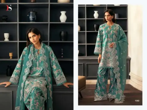 Deepsy Rungrez Chikankari 25 - Image 3