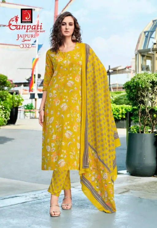 Ganpati Jaipuri Vol 16 - Stitched - Image 13