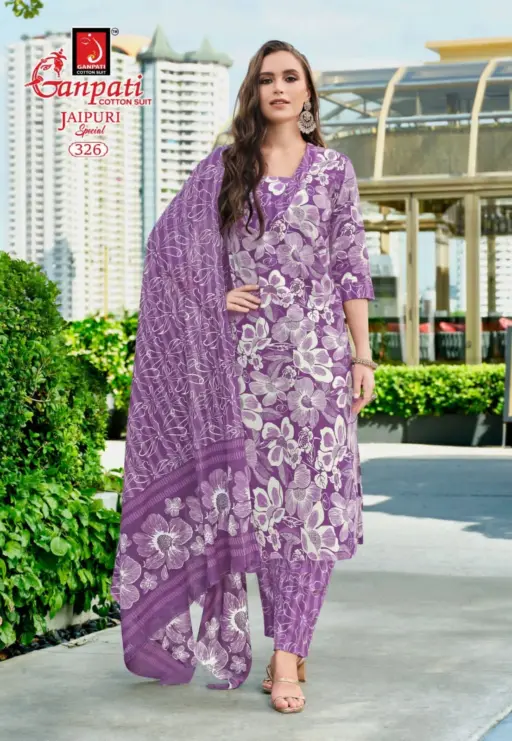 Ganpati Jaipuri Vol 16 - Stitched - Image 9