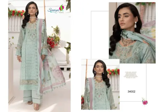Saniya Adan Libas Chikankari Vol-34 - Image 3