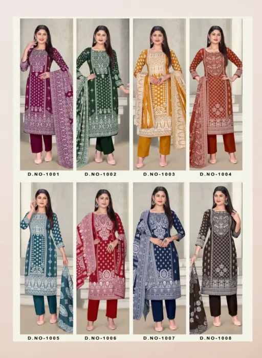 SAT Pashmina Shwal Suit Vol 16 - Image 14