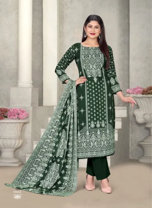 SAT Pashmina Shwal Suit Vol 16 - Image 9