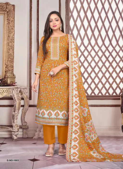 SAT Pashmina Shwal Suit Vol 17 - Image 11