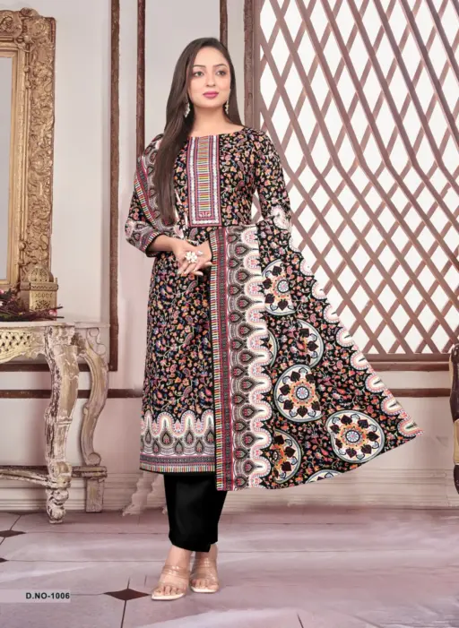 SAT Pashmina Shwal Suit Vol 17 - Image 13