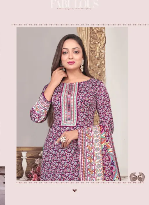 SAT Pashmina Shwal Suit Vol 17 - Image 3