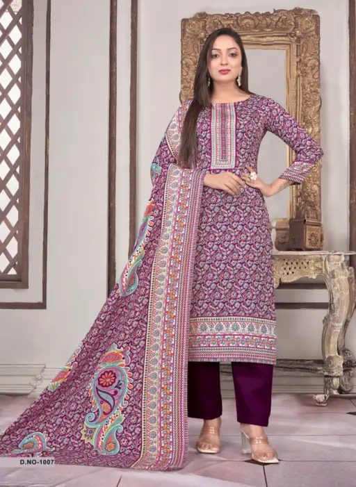 SAT Pashmina Shwal Suit Vol 17 - Image 4