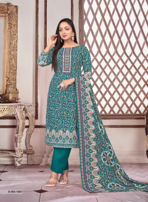 SAT Pashmina Shwal Suit Vol 17 - Image 7