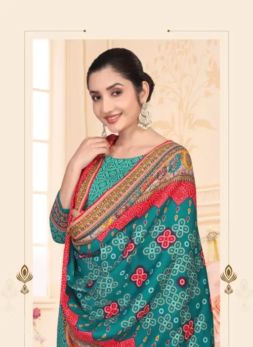 SAT Pashmina Shwal Suit Vol 18 - Image 3