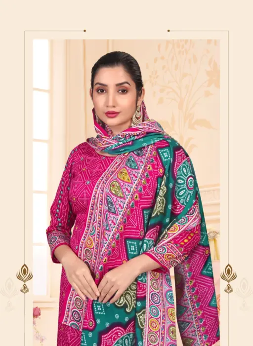 SAT Pashmina Shwal Suit Vol 18 - Image 9
